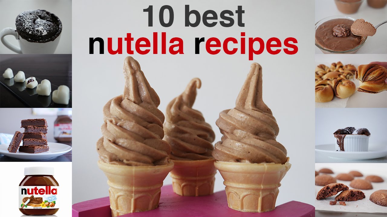 things with nutella in them