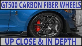 Shelby GT500 CFTP Carbon Fiber Wheels Up Close (20202022)