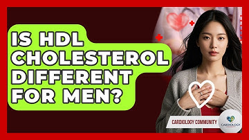 Is HDL Cholesterol Different For Men? - Cardiology Community