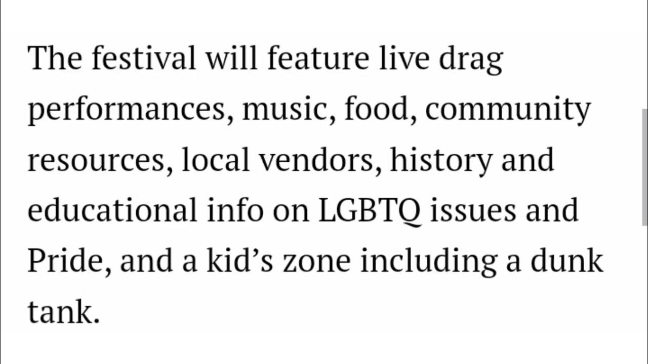 Fall River Pride Festival Moved To Ponta Delgada Gates YouTube
