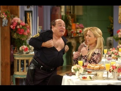 Officer Goodbody - Danny Devito as a stripper in 