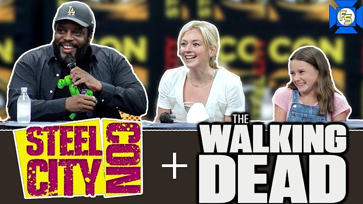 THE WALKING DEAD Panel (Fleming, Kinney, Coleman) ...