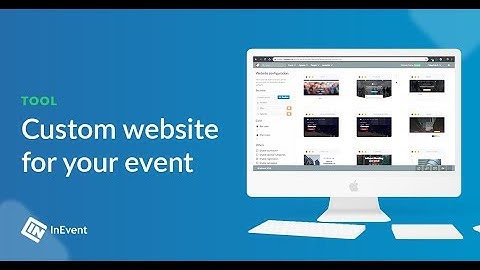 How to create your event website | How to InEvent