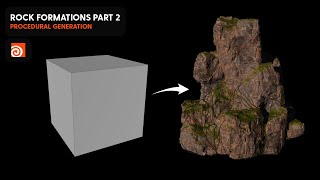 Procedural Rock Formations  Part 2