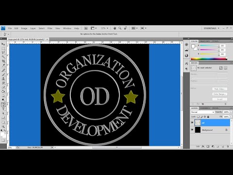  Cara  Membuat Logo di  Photoshop  YouTube