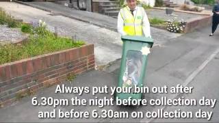 When and how to put your bins out for collection