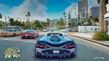 GTA 5 : Next-Gen Ultra Realistic Graphics | Maximum Settings - Ray-Tracing Graphics MOD [4K]