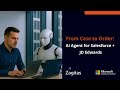 AI Agent for Salesforce + JD Edwards | From Case to Order in Minutes