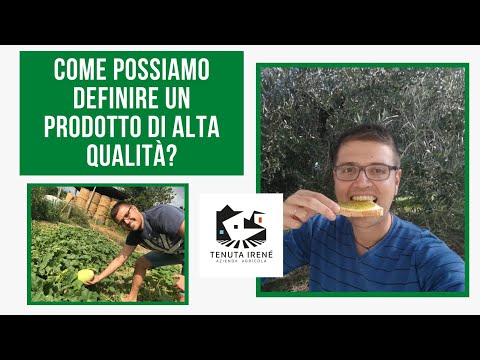 Come possiamo definire un prodotto di alta qualità?