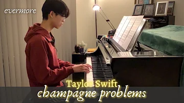 Taylor Swift: champagne problems (from evermore) | Piano Cover by Jin Kay Teo
