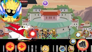Stickman Ninja 2 Android Gameplay / New Stickman Action Game screenshot 3