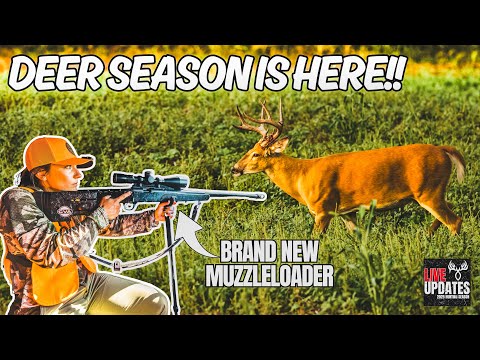 First Hunt of 2025! Early Season Muzzleloader Hunting in KANSAS!