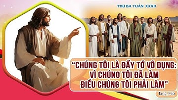 Những đầy tớ vô dụng | Thứ Ba tuần 32 TN | 11-11-2025 #suyniệmlờichúa #suyniemloichua #loichua 