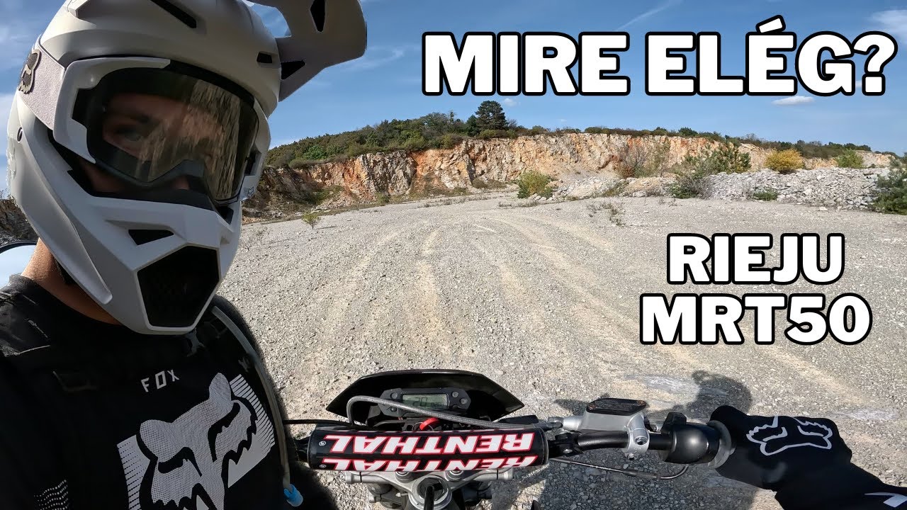 50-ES ENDURO KEZDŐMOTORNAK ERDŐBE? (RIEJU MRT 50) 4K