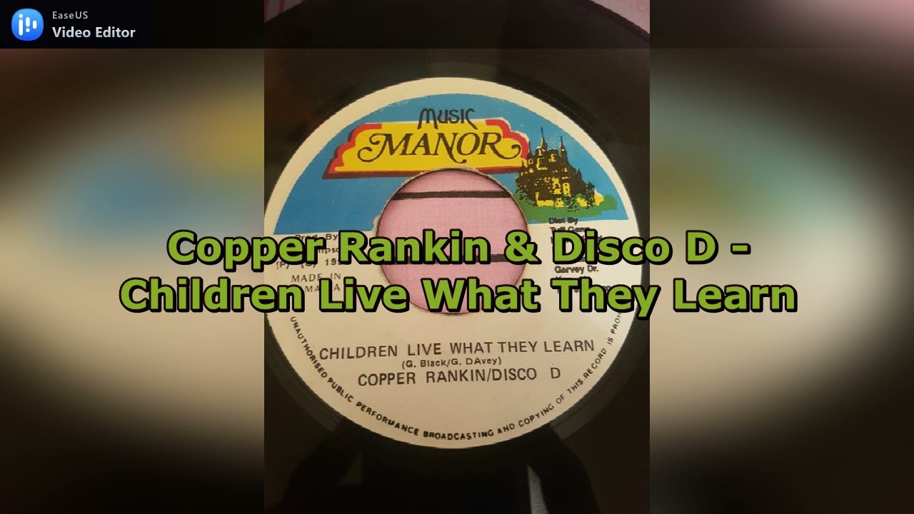 Copper rankin disco d children live what they learn youtube