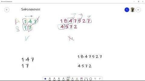 Is B a subsequence of A ? problem  |Code forces