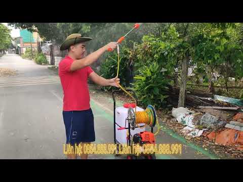 Video chạy thử máy phun thuốc trừ sâu chạy xăng hiện đại... - youtube