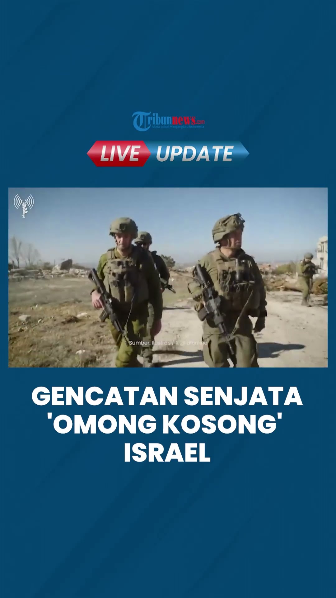 Gencatan Senjata hanya 'Omong Kosong', Israel Serang Hizbullah di Lebanon Bunuh 11 Orang