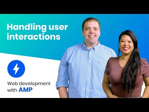 Handling User Interactions (AMP Intermediate Course, ep. 2)