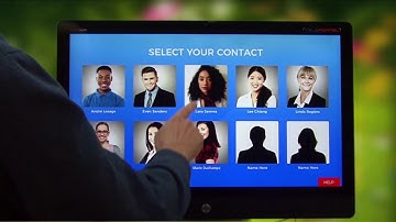 The Virtual Video Receptionist notifies and connects directly anyone in the organisation
