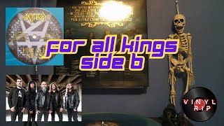 Anthrax "For All Kings" (2016) Side B | Vinyl Rip