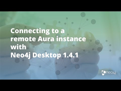 Connecting to an Aura instance from Neo4j Desktop 1.4.1