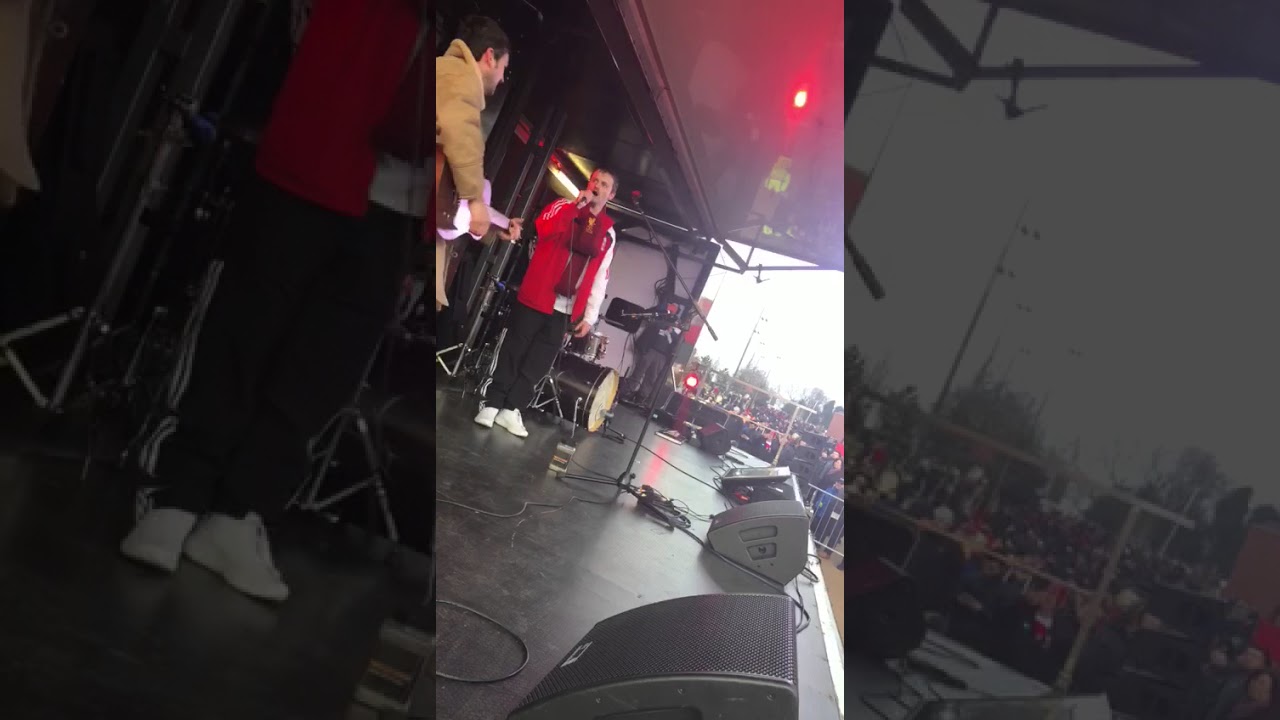 Salah Song - Live outside Anfield - We’ve got Salah, Mane Mane, Bobby Firmino, but we sold Coutinho