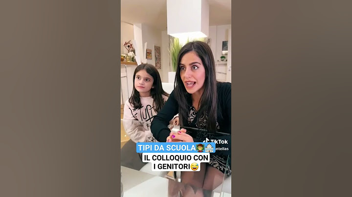 TIPI DA SCUOLA👨‍🏫 IL COLLOQUIO CON I GENITORI😅 iPantellas & Roberta Nicosia.