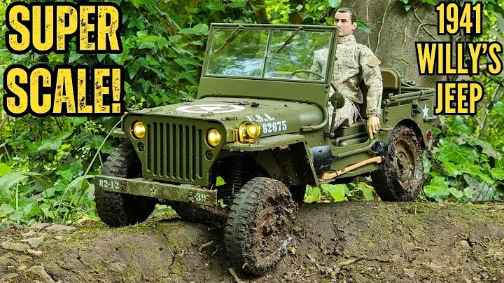 The BEST 1/6 RC Jeep - ROCHobby 1941 Willys Jeep MB Scaler
