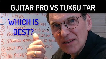 GuitarPro vs TuxGuitar - Which is Best? Take a look at pros and cons of each of these TAB softwares