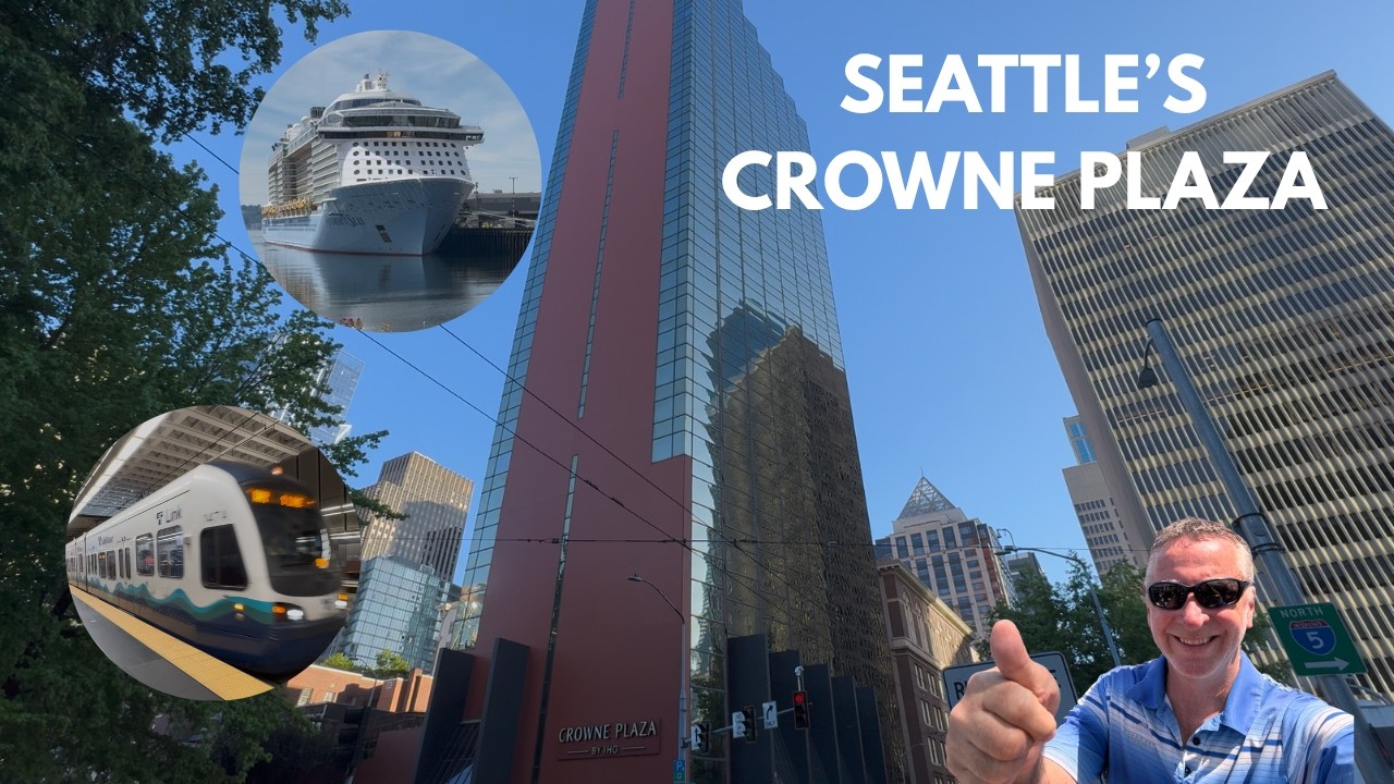 Crowne Plaza Seattle | Getting there from Pier 91 and to SEA via Train @Rixtrips
