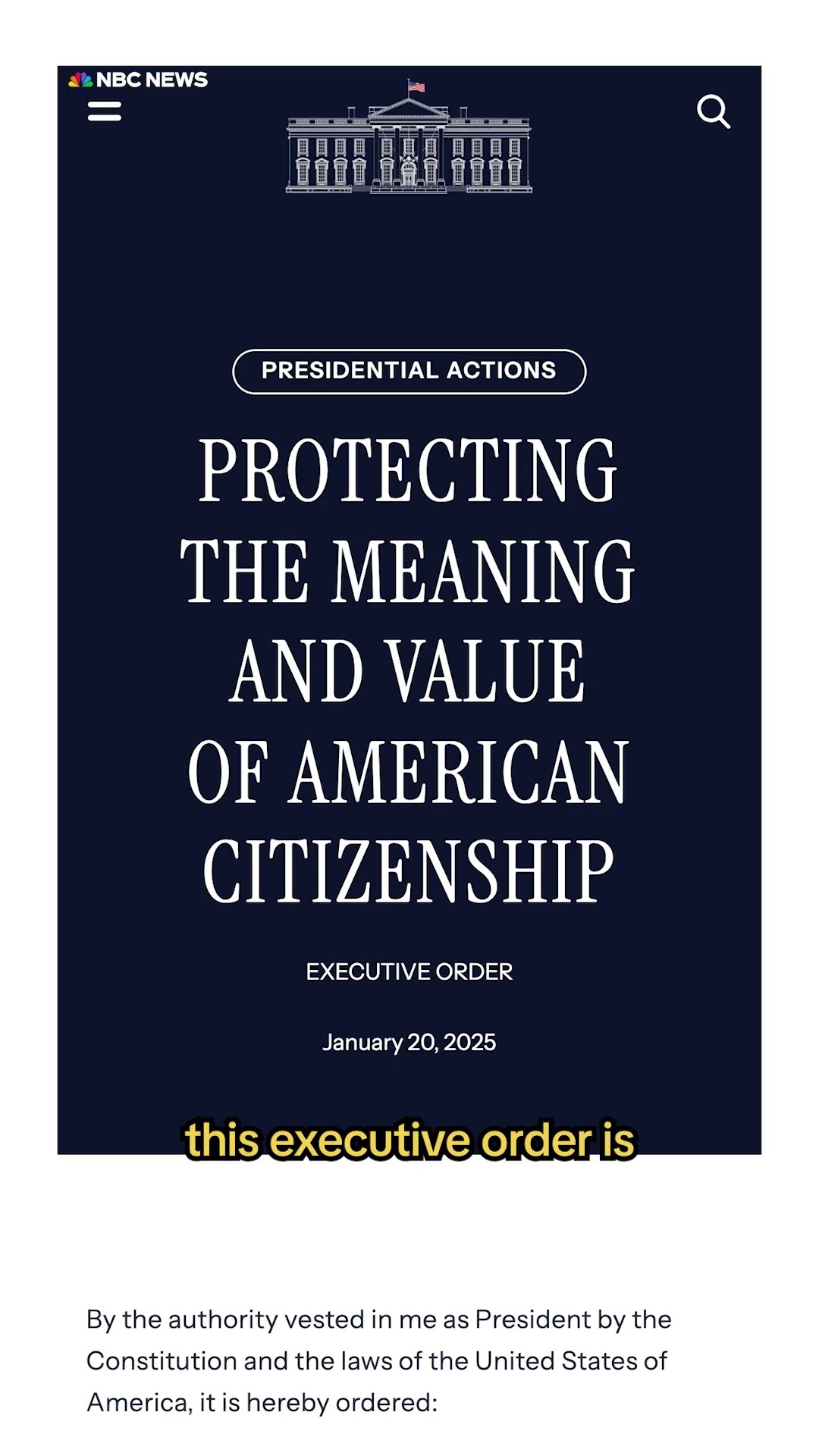 Trump executive order aiming to end birthright citizenship already facing legal challenges