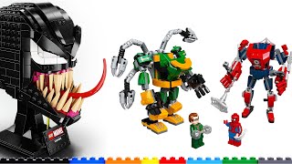 New LEGO Venom &quot;bust&quot; &amp; Spider-Man vs. Doc Ock Mech sets: My thoughts!