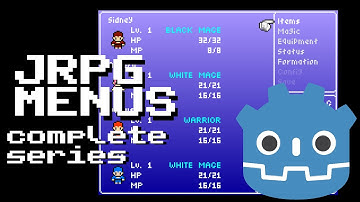 How To Make a 2D Turn-Based JRPG in Godot - Part 14: Inventories, Items, Shops, Menus, GUI, Buy/Sell