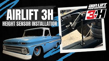 AIRLIFT 3H | Height Sensor Installation on a 1966 Chevrolet C10