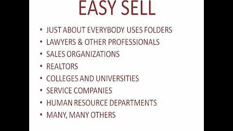 Company Presentation Folders | Warwick's Folders Made Easy