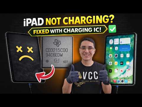 This iPad Pro 11in Still Wouldn’t Charge After Port Replacement - CD3215 IC Repair Tutorial