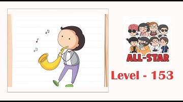 Brain test all star level 153 Stop his annoying music!