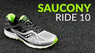 saucony ride 10 road running shoes