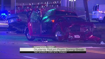 Students return to class after tragedy hits during spring break