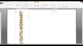 Tutoriel Word WordArt