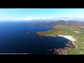 Flying over Ireland Beara Peninsula West Cork