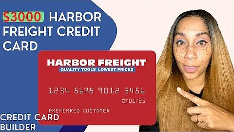$3000 Harbor Freight Credit Card with Soft Pull To Prequalify! Credit Builder Credit Card!!