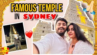 FAMOUS TEMPLE IN SYDNEY 😍😵| VENKATESHWARA SWAMY✨ | NACH ❤️