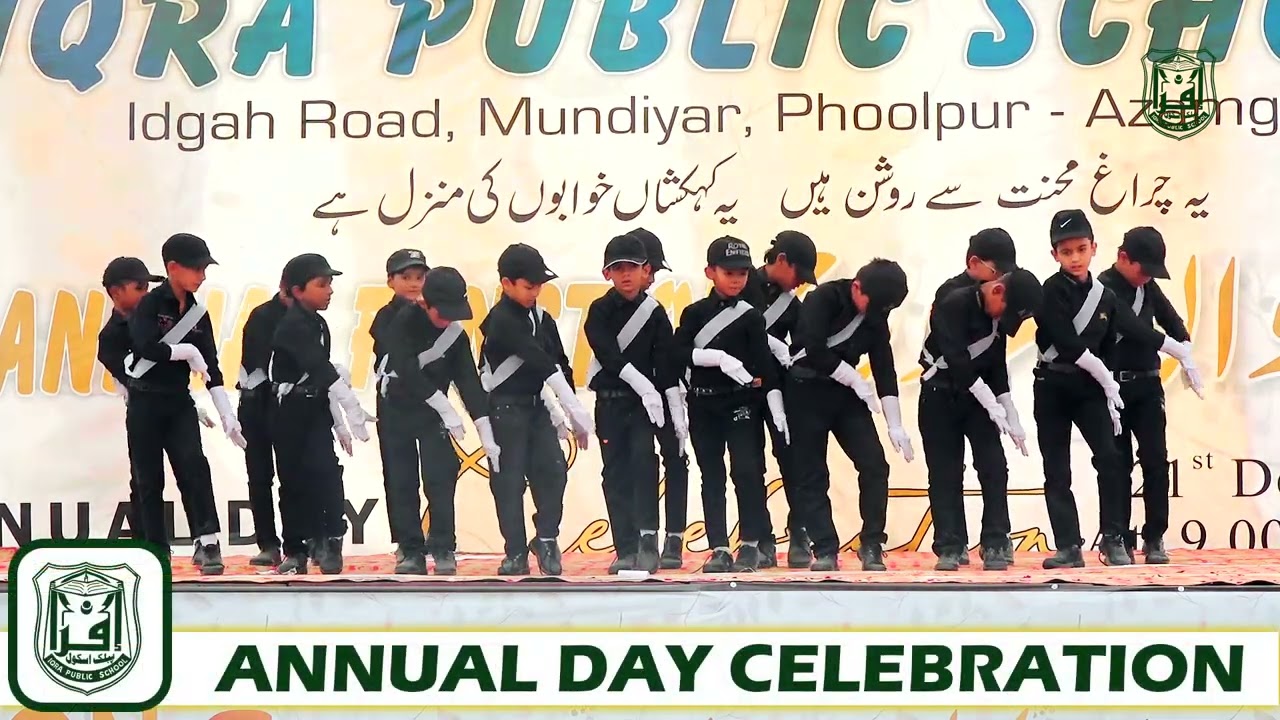 Hum Ek Zinda Qaum Hai | Energetic Action Song by Primary Kids | Karvan-e-Urooj 2024 |Iqra Pub School