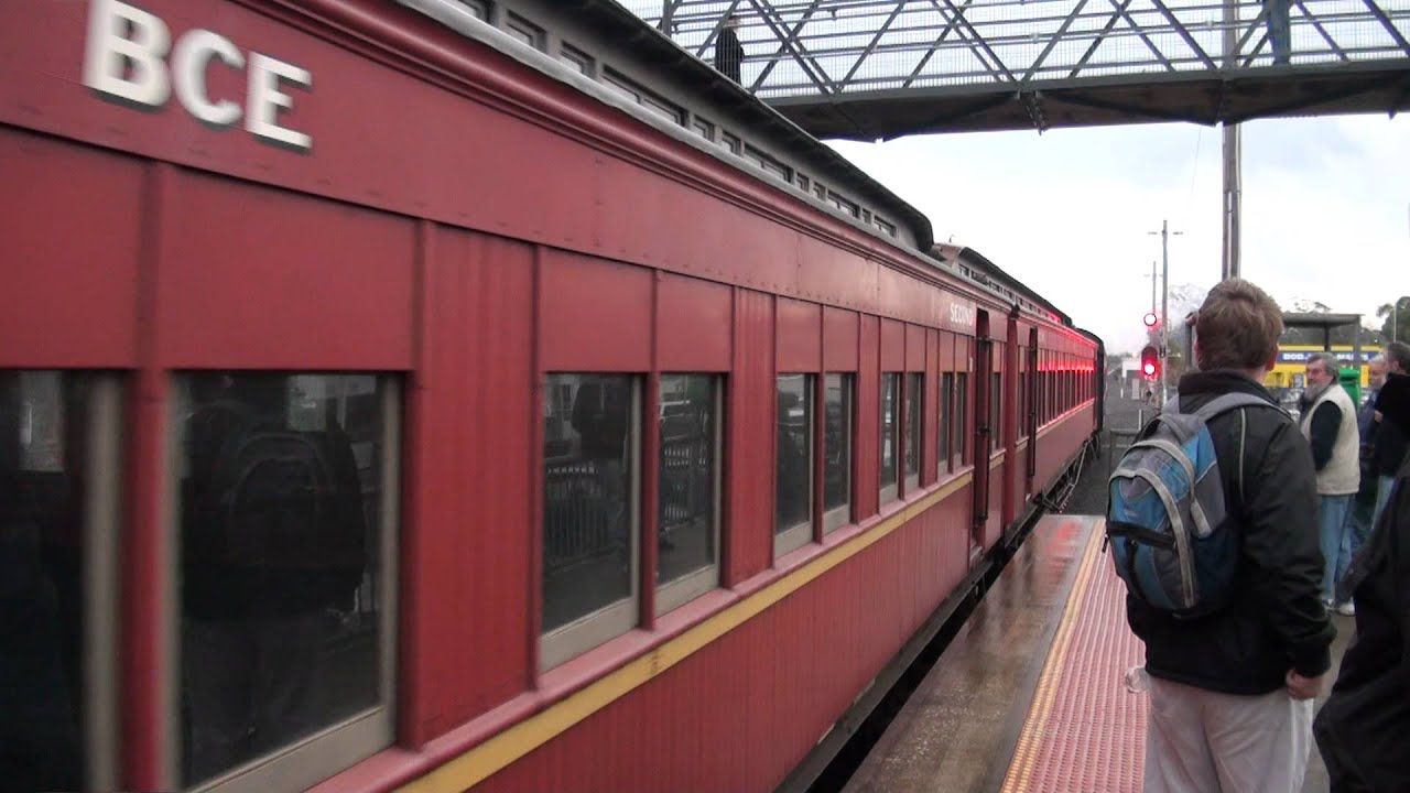 Steamrail Snow Train to Traralgon, Sunday th 240711 part 9 YouTube