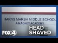 Parents outraged after middle school counselor shaves student's head