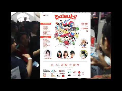 Daisuki Japan Fest 2018 Advan bersama Megaxus portal game Indonesia