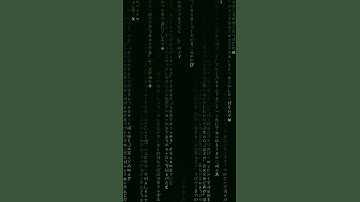 Matrix Binary Code Raining Down #shorts #shortvideo #short