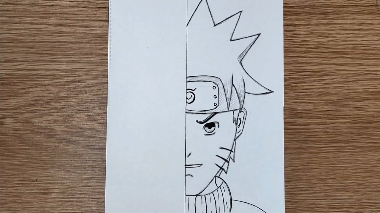 How to Draw Naruto Face  Naruto drawings, Elementary drawing, Drawing  tutorial easy